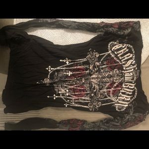 Crash & Burn bling long sleeve